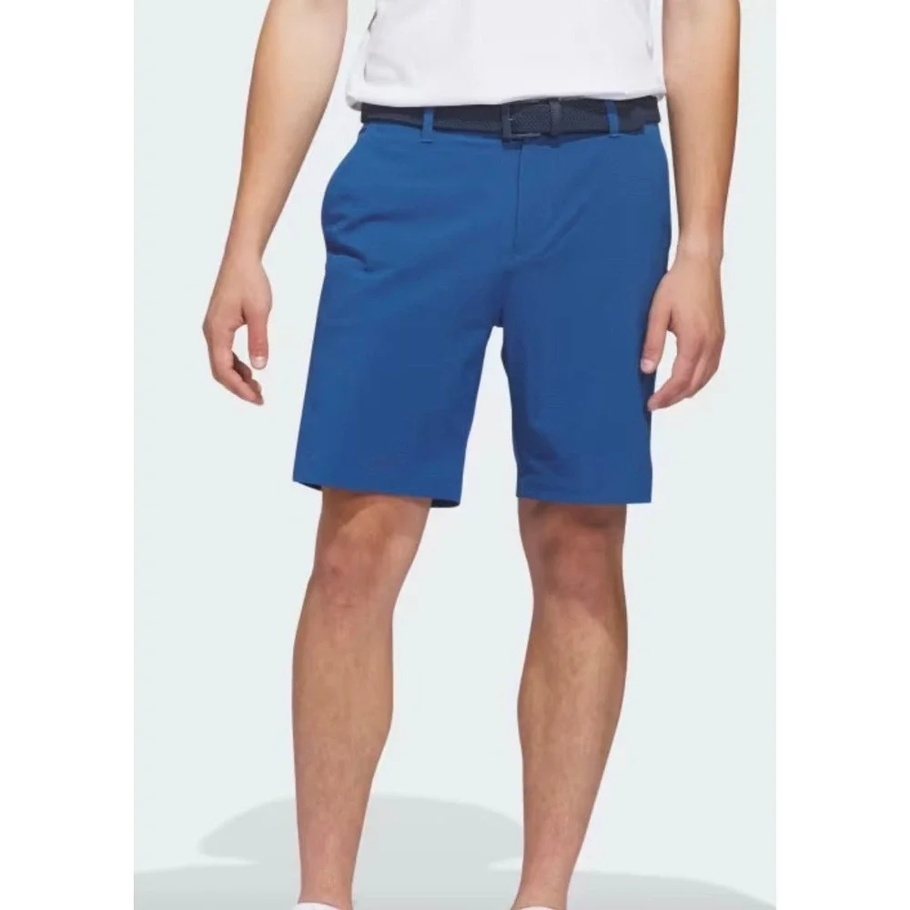 Adidas Mens Blue Walking Golf Shorts Size 38 Performance Activewear Lightweight - Picture 1 of 5